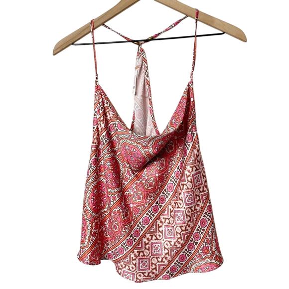 Free People Paisley Stevie Cowl Neck Top Size Small BRAND NEW WITHOUT TAGS - Picture 2 of 6